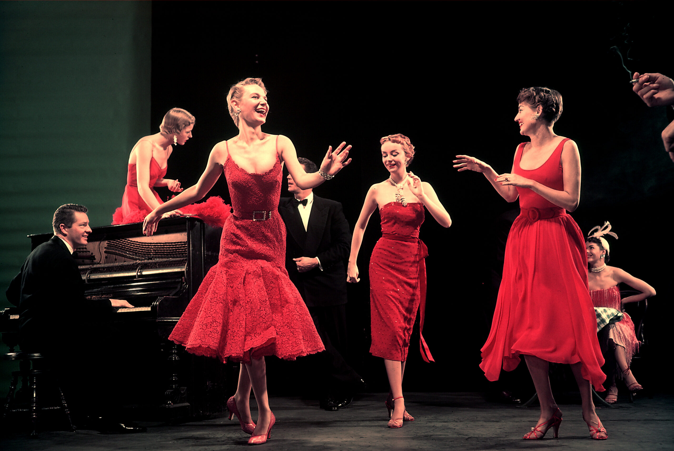 In 1950, Red Was the New Black