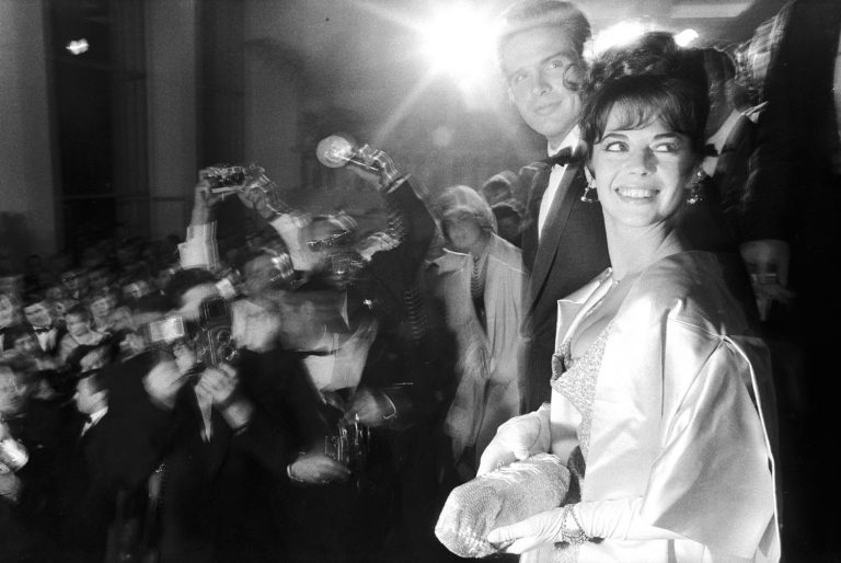 Natalie Wood and Warren Beatty, Cannes, 1962.